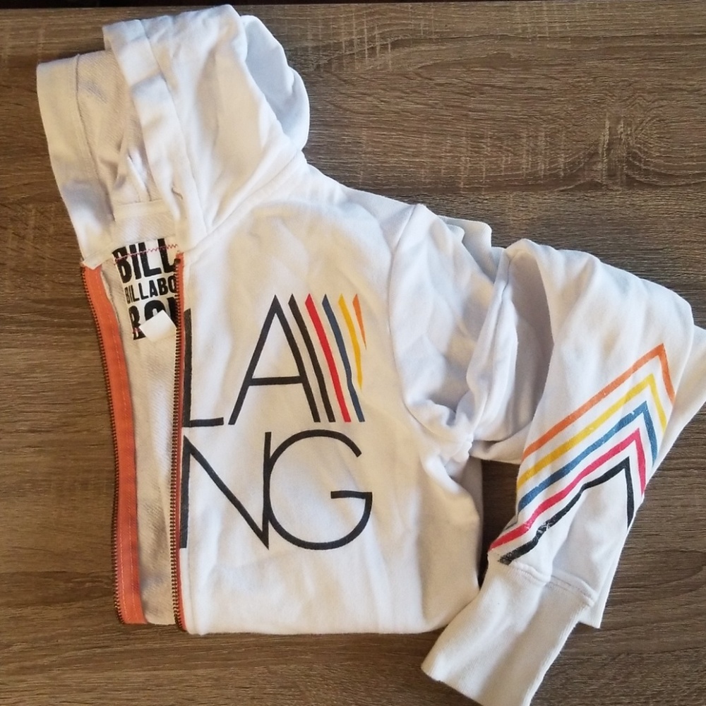 S Billabong light zip up